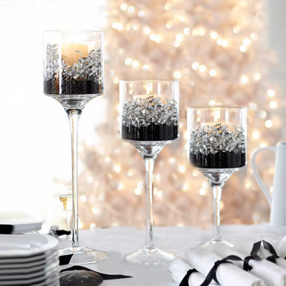 ALWA - Lysestager i glas