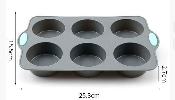 EASYBAKE- Muffinsform non-stick i silikone