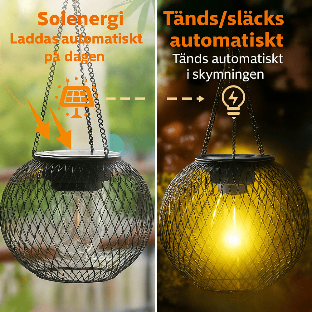 LUMORA- Solcellelampe